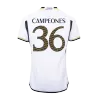 Authentic CAMPEONES #36 Real Madrid Shirt Home 2023/24 - bestfootballkits