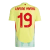 LAMINE YAMAL #19 Spain Euro Football Shirt Away Euro 2024 - bestfootballkits