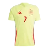 MORATA #7 Spain Euro Football Shirt Away Euro 2024 - bestfootballkits