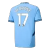 DE BRUYNE #17 Manchester City Shirt Home 2024/25 - bestfootballkits