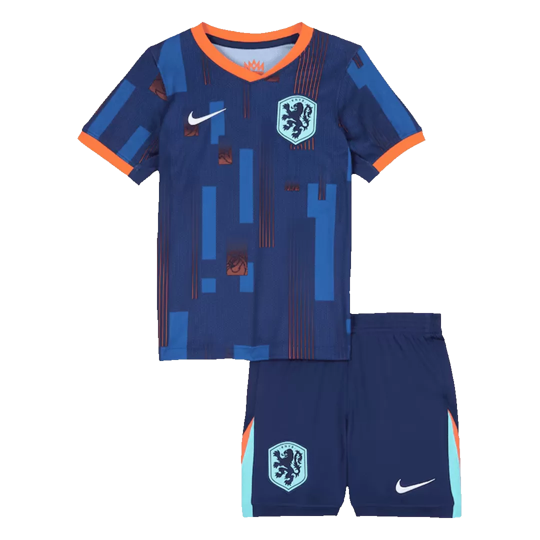 Netherlands Mini Kit Away Euro 2024
