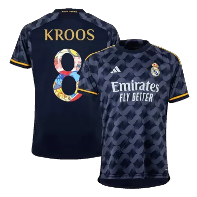 KROOS #8 Real Madrid Shirt Away 2023/24 - Sen2 Font - bestfootballkits