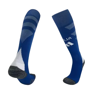 Kid's Italy Football Socks Home 2024 - bestfootballkits