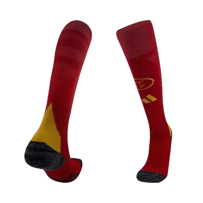 Kid's Spain Football Socks Home 2024 - bestfootballkits