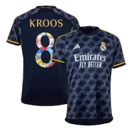 KROOS #8 Real Madrid Shirt Away 2023/24 - Sen2 Font - bestfootballkits