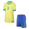 Brazil Football Mini Kit (Shirt+Shorts) Home 2024 - bestfootballkits