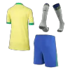 Brazil Mini Kit Home Copa America 2024 - bestfootballkits