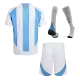 Argentina Mini Kit Home Copa America 2024 - bestfootballkits