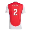 SALIBA #2 Arsenal Shirt Home 2024/25 - bestfootballkits