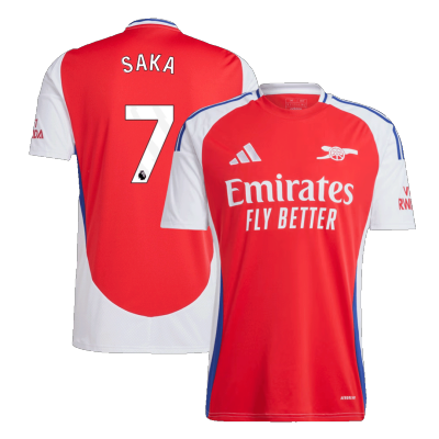 SAKA #7 Arsenal Shirt Home 2024/25 - bestfootballkits