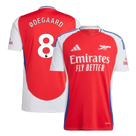 ØDEGAARD #8 Arsenal Shirt Home 2024/25 - bestfootballkits