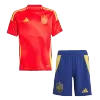 Kid's Spain Euro Football Shirt Home Euro 2024 - bestfootballkits