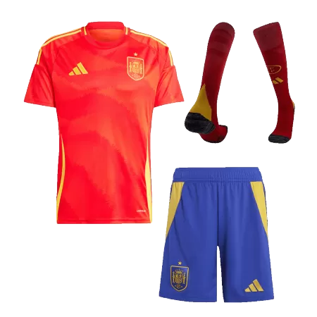 Spain Kit Home Euro 2024 - bestfootballkits