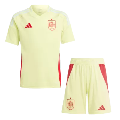 Spain Football Mini Kit (Shirt+Shorts) Away Euro 2024 - bestfootballkits