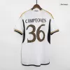 CAMPEONES #36 Real Madrid Shirt Home 2023/24 - bestfootballkits