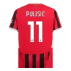 PULISIC #11 AC Milan Home Soccer Jersey 2024/25 - bestfootballkits