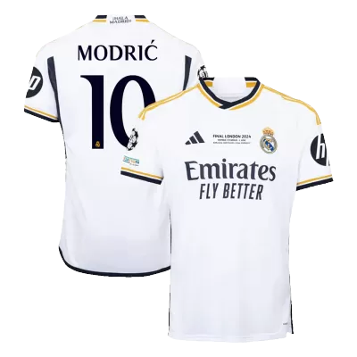 MODRIĆ #10 Real Madrid Shirt Home 2023/24 - UCL FINAL - bestfootballkits