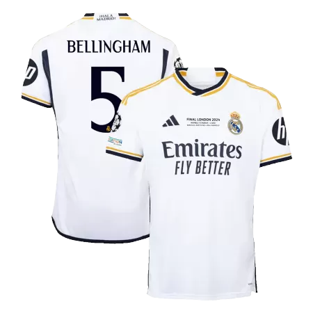 BELLINGHAM #5 Real Madrid Shirt Home 2023/24 - UCL FINAL - bestfootballkits