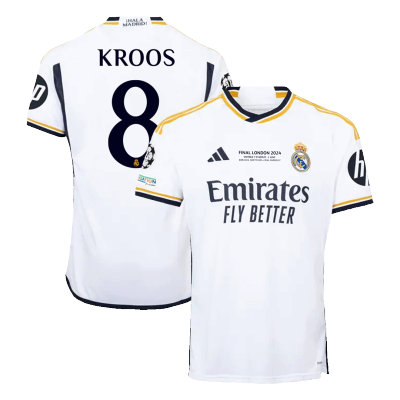 KROOS #8 Real Madrid Shirt Home 2023/24 - UCL - bestfootballkits