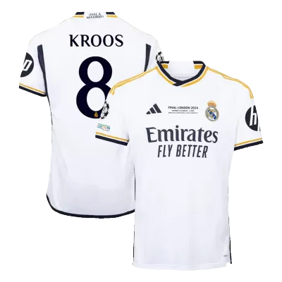 KROOS #8 Real Madrid Shirt Home 2023/24 - UCL - bestfootballkits