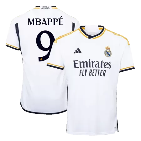 MBAPPÉ #9 Real Madrid Shirt Home 2023/24 - bestfootballkits