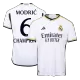 Authentic MODRIĆ #6 CHAMPIONS Real Madrid Shirt Home 2023/24 - bestfootballkits