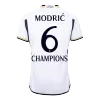 Authentic MODRIĆ #6 CHAMPIONS Real Madrid Shirt Home 2023/24 - bestfootballkits