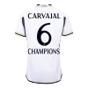 Authentic CARVAJAL #6 CHAMPIONS Real Madrid Shirt Home 2023/24 - bestfootballkits