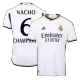 Authentic NACHO #6 CHAMPIONS Real Madrid Shirt Home 2023/24 - bestfootballkits