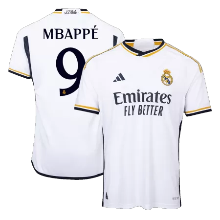 Authentic MBAPPÉ #9 Real Madrid Shirt Home 2023/24 - bestfootballkits