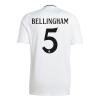 BELLINGHAM #5 Real Madrid Shirt Home 2024/25 - bestfootballkits