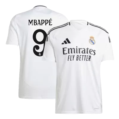 MBAPPÉ #9 Real Madrid Shirt Home 2024/25 - bestfootballkits