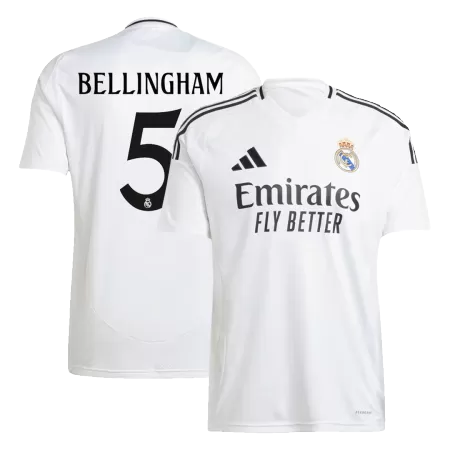 BELLINGHAM #5 Real Madrid Shirt Home 2024/25 - bestfootballkits
