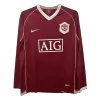 Manchester United Classic Football Shirt Home Long Sleeve 2006/07 - bestfootballkits