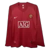 Manchester United Classic Football Shirt Home Long Sleeve 2007/08 - bestfootballkits