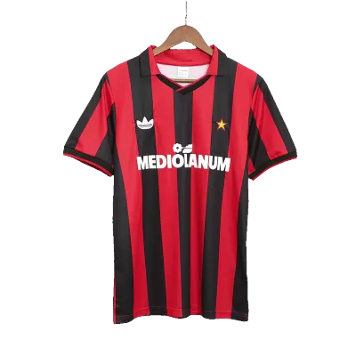 AC Milan Classic Football Shirt Home 1990/91 - bestfootballkits