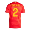 CARVAJAL #2 Spain Shirt Home Euro 2024 - bestfootballkits