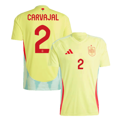 CARVAJAL #2 Spain Shirt Away Euro 2024 - bestfootballkits