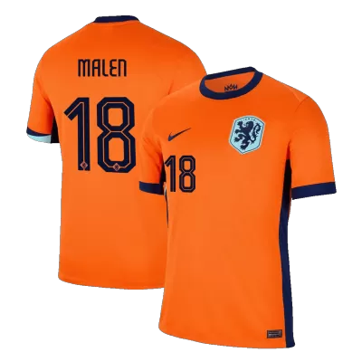 MALEN #18 Netherlands Shirt Home Euro 2024 - bestfootballkits