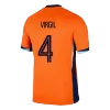 VIRGIL #4 Netherlands Shirt Home Euro 2024 - bestfootballkits