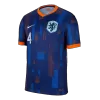 VIRGIL #4 Netherlands Shirt Away Euro 2024 - bestfootballkits