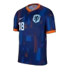 MALEN #18 Netherlands Shirt Away Euro 2024 - bestfootballkits