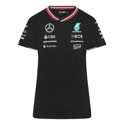 Mercedes AMG Petronas F1 Racing Team T-Shirt - Black 2024 - bestfootballkits