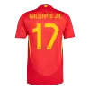 Authentic WILLIAMS JR. #17 Spain Shirt Home Euro 2024 - bestfootballkits
