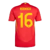 Authentic RODRIGO #16 Spain Shirt Home Euro 2024 - bestfootballkits