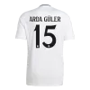 ARDA GÜLER #15 Real Madrid Shirt Home 2024/25 - bestfootballkits