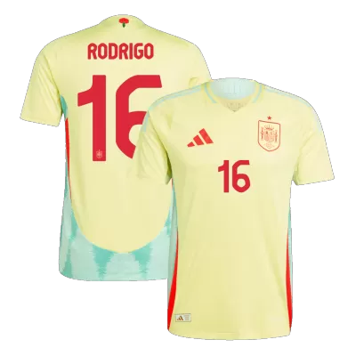 Authentic RODRIGO #16 Spain Shirt Away Euro 2024 - bestfootballkits