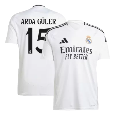 ARDA GÜLER #15 Real Madrid Shirt Home 2024/25 - bestfootballkits