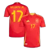 Authentic WILLIAMS JR. #17 Spain Shirt Home Euro 2024 - bestfootballkits