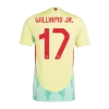 Authentic WILLIAMS JR. #17 Spain Shirt Away Euro 2024 - bestfootballkits